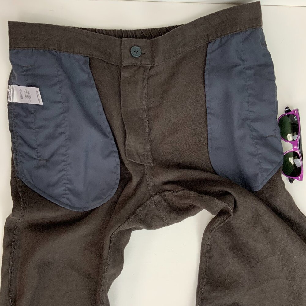 Onia Brown Drawstring Men’s Pants - Picture 15 of 16